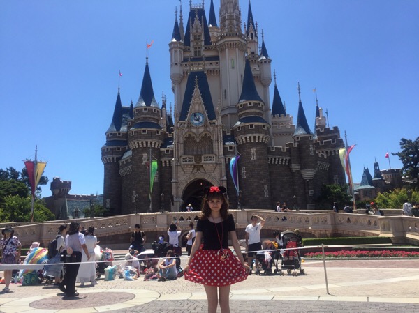 sakiまたまたディズニーに旅立つの巻。