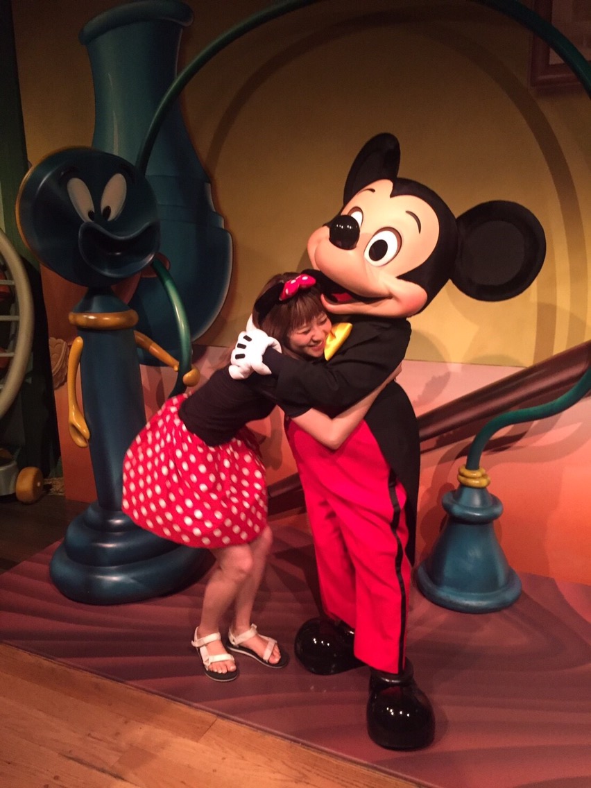 初ディズニーのお子様に！