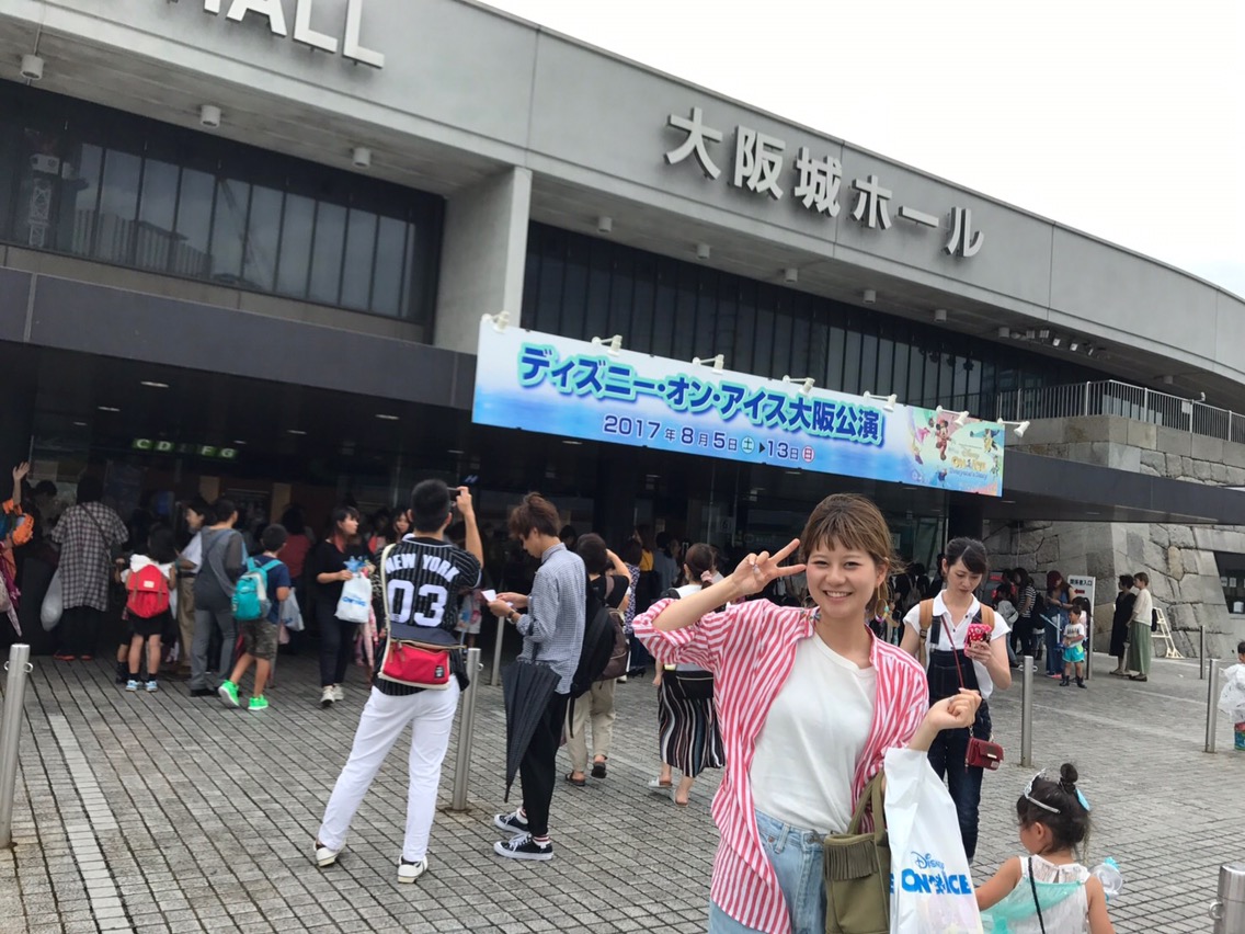 初めてのディズニーオンアイス！