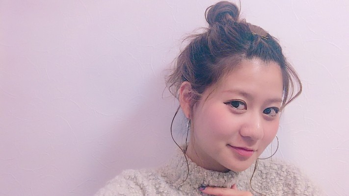 sakiの冬服とヘアアレンジの組み合わせ♪